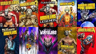 Evolution Of Borderlands Games 2009 – 2025