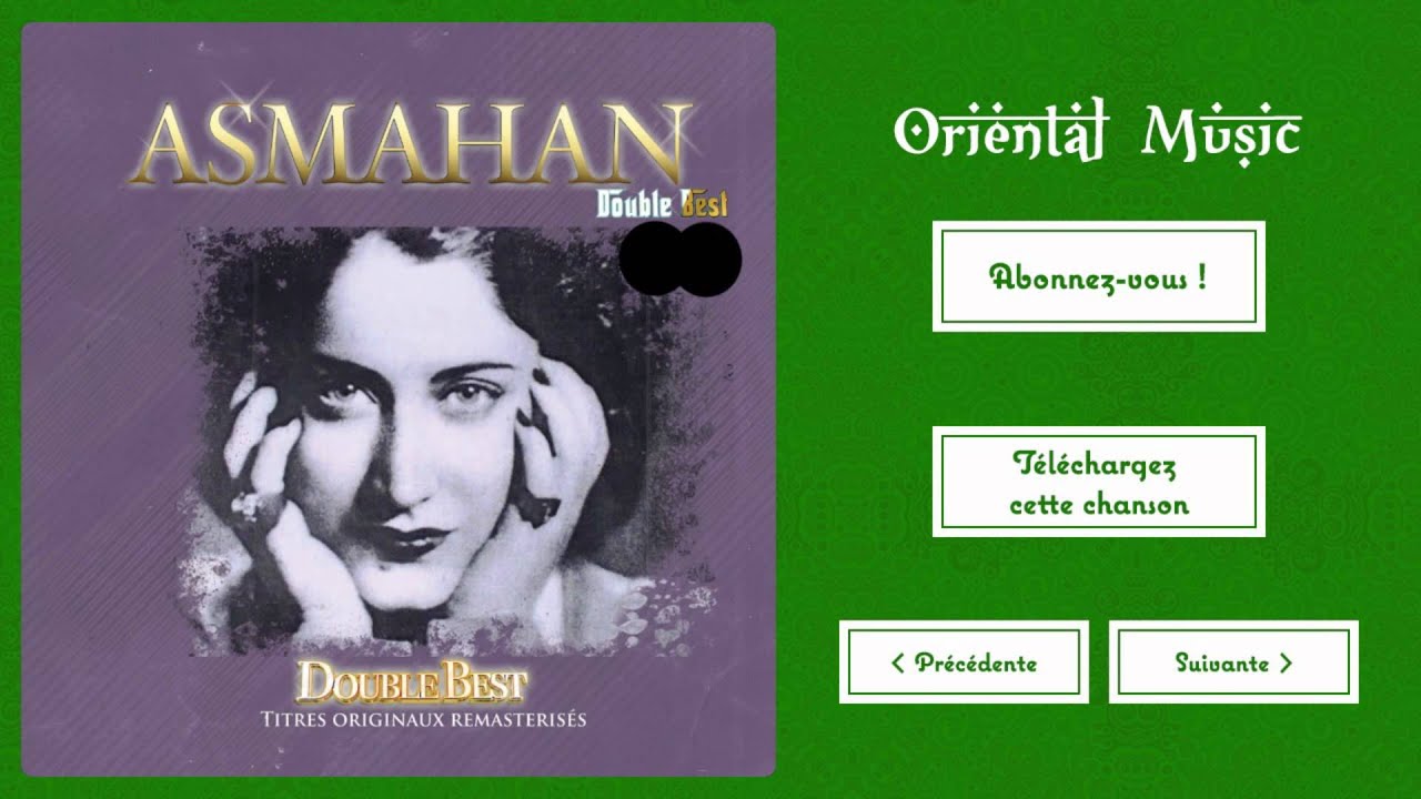 Watch Asmahan - Elward on YouTube Watch Asmahan - Elward on YouTube