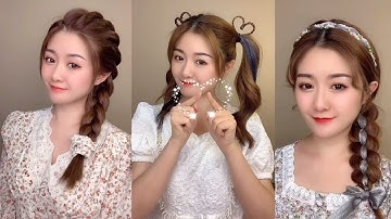 Cách Tự Tết Tóc Đơn Giản Mà Đẹp Cho Học Sinh & Sinh Viên | Tóc Đẹp Mùa Hè | New Hair Style Girls