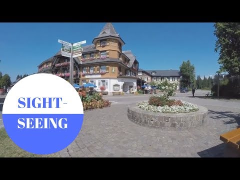 Sightseeing in Hinterzarten im Schwarzwald in GERMANY