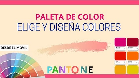 PALETA DE COLOR /APLICACIÓN |DESDE CELULAR