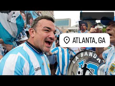 EL QUE NO SALTA ES UN INGLÉS: BANDERAZO en ATLANTA 🇦🇷