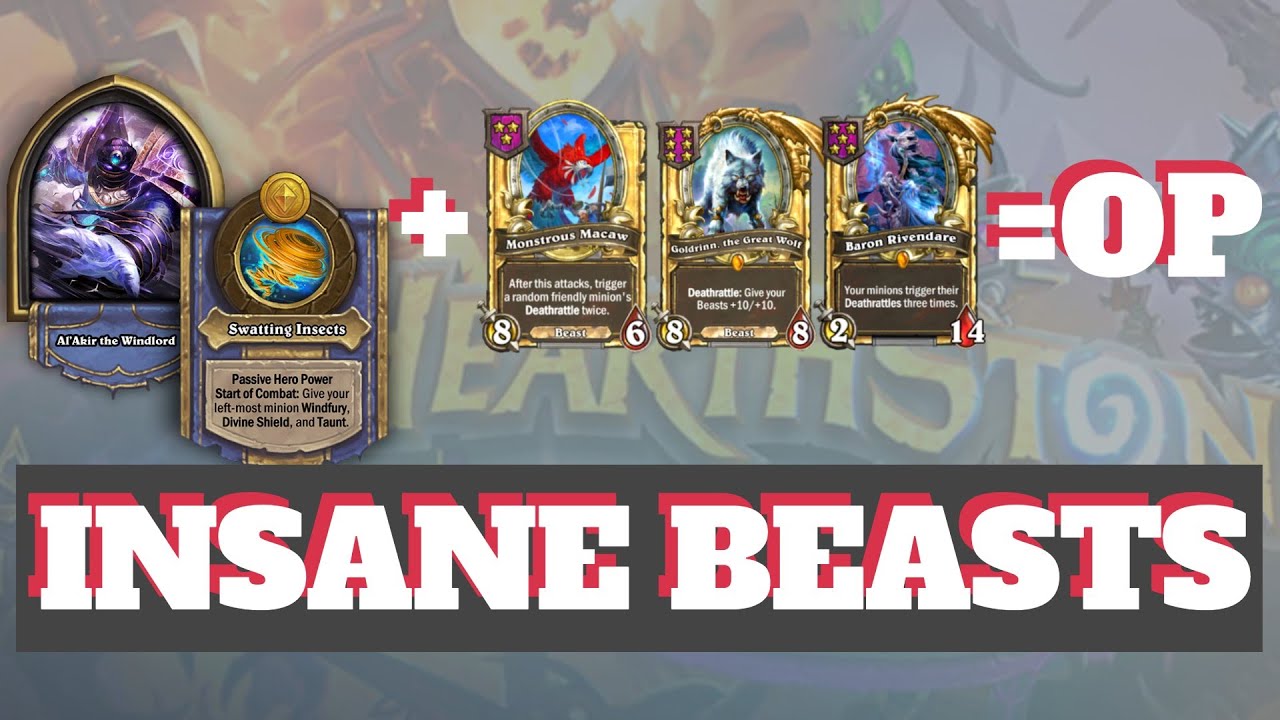 The most insane Hearthstone Battlegrounds BEAST comp - YouTube