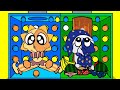 100 Mystery Buttons But Only One Lets You Escape | SUN VS MOON | FNAF Security Breach ANIMATION 5