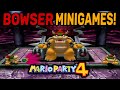 All Bowser Minigames Mario Party 4