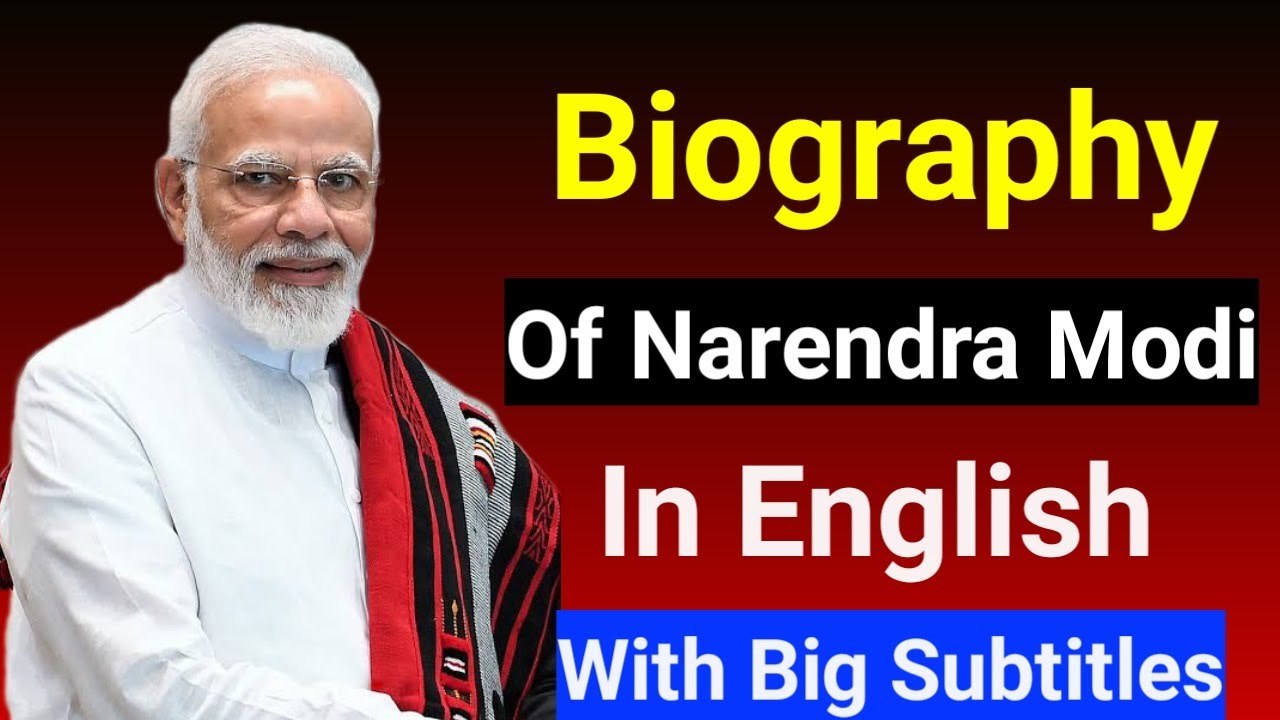 biography of narendra modi in english