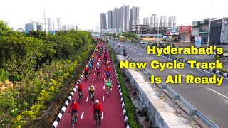 New 23 KM Long Cycle Track with Solar Roof is Almost Ready for Inauguration
