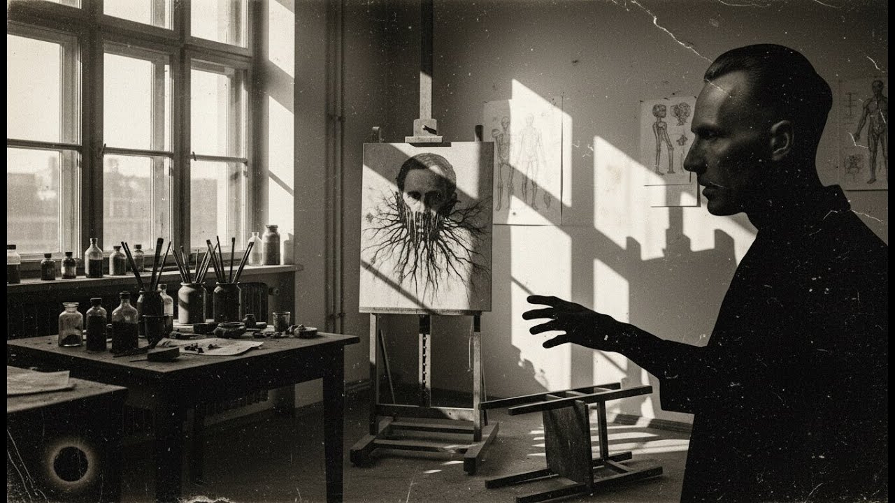 Der unerklärliche Fall des Malers aus Dresden (1922) seine Gemälde begannen zu verrotten wie Fleisch