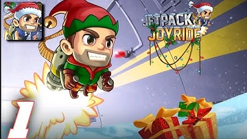 Jetpack Joyride : Tutorial  Gameplay Walkthrough  (Android ios) part 1