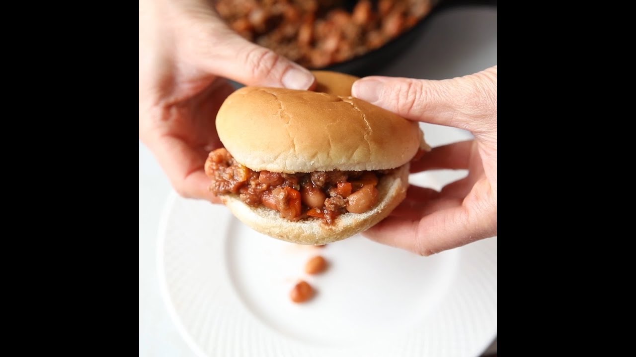 A Simple Way to Make Sloppy Joes Healthier and CHEAPER! - YouTube