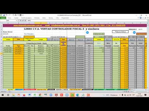 EXCEL IVA D.J. con PORTAL IVA incluye TXT - PRORRATEO C.F. Y MACRO