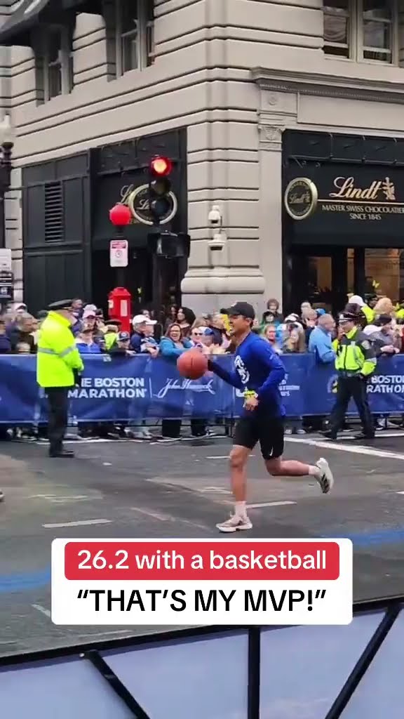 He dribbled the marathon ? (via @Per Sources/TT)