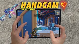 iPad Pro m4 chip / PUBG Handcam gameplay 4.1 update 🥰 Solo vs Squad BGMI test sensitivity 120 FPS