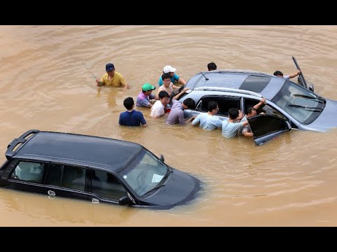 أخطر فيضانات قبل قليل في المغرب فيضان تغرق الحوز مراكش ورزازات خطير شاهد لحظة هجوم الواد على ساكنة