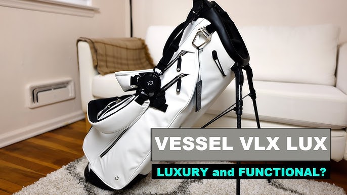 New Vessel Lux Cart golf bag review. #golf #vessel #golftiktok #golfto