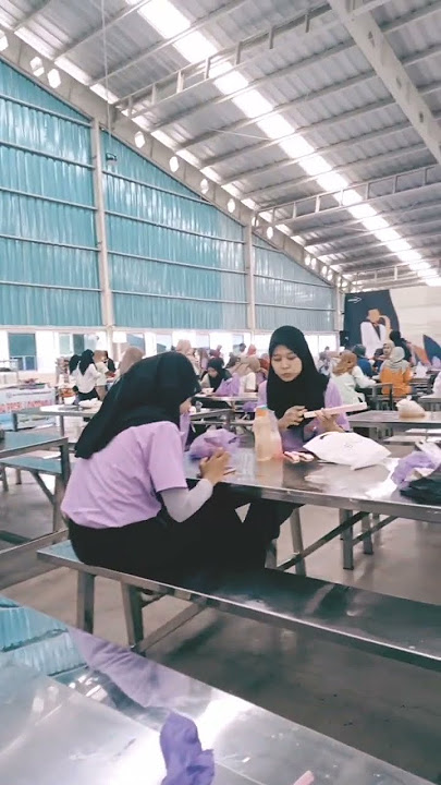 indahnya moment jam istirahat makan siang di PT SMJ brebes