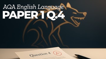 AQA English Language Paper 1 Question 4 | Full Walk-Through, Scaffolds & Model Answer