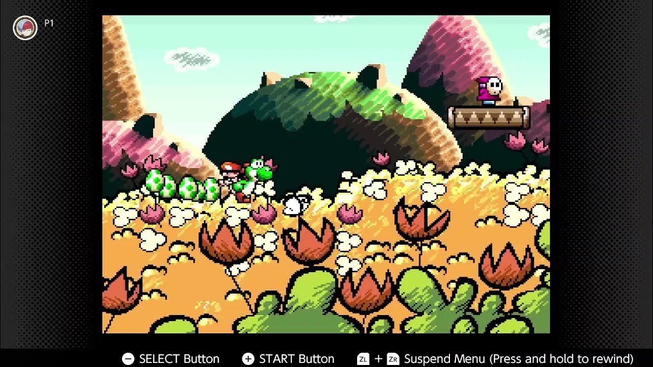 it ⬆️ with an egg, Yoshi's Island