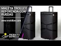 Vídeo: MALETA TROLLEY REFORZADA CON RUEDAS TRANSPORTE DISPLAY Vídeo: MALETA TROLLEY REFORZADA CON RUEDAS TRANSPORTE DISPLAY