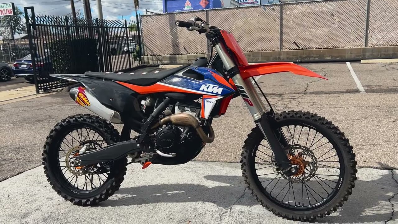 2019 KTM SXF 250 fuel injected electric start
