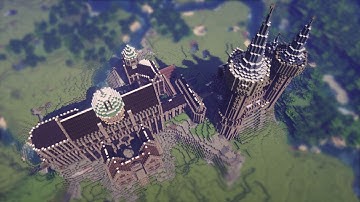 Castle Timelapse | Minecraft Let