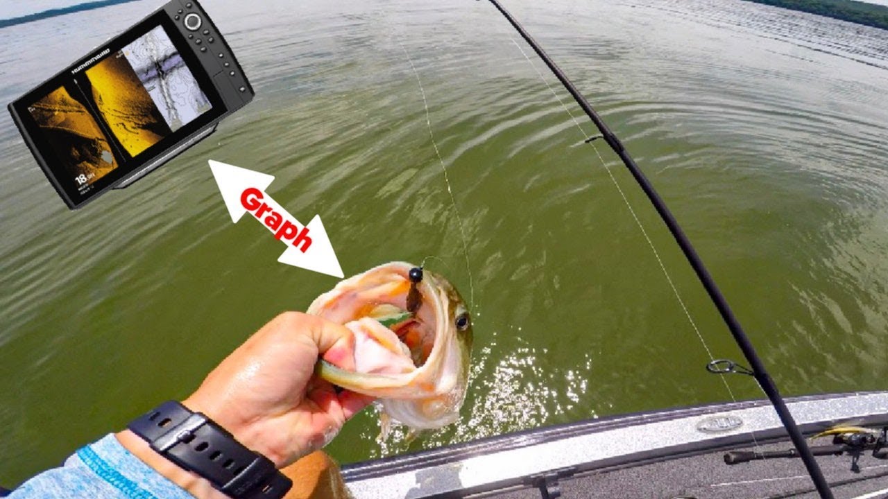HOW TO use Fish Finders to catch GIANT BASSLake Guntersville YouTube