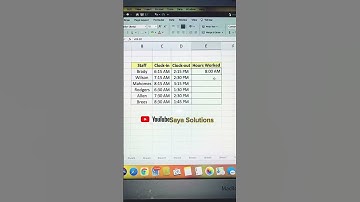 Easy Excel Tricks & Hacks #excel #tutorial #sayasolutions #edutok #fok #trick