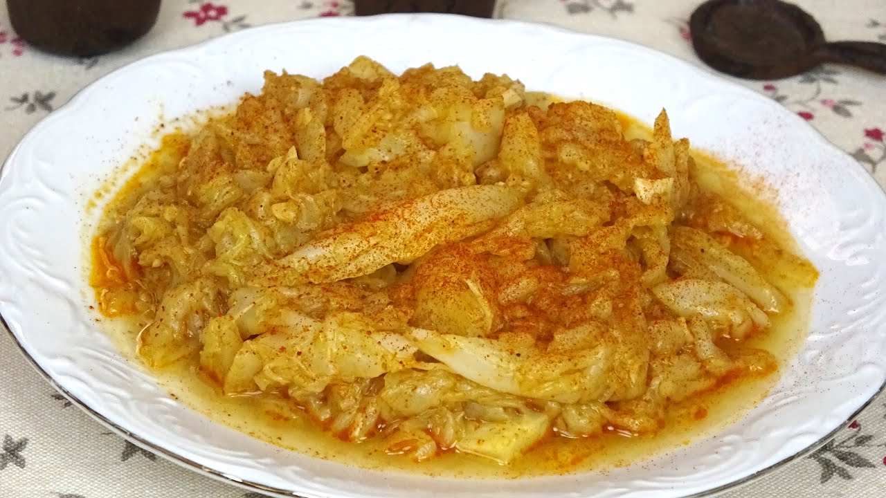 REPOLLO O COL REFRITO, SALUDABLE Y ECONÓMICO 🤩 CABBAGE REFRITO, HEALTHY AND ECONOMIC