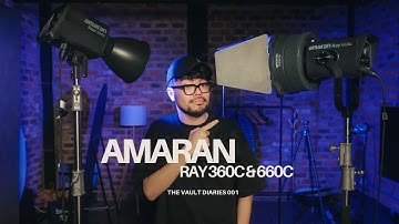 Unboxing + First Impressions: Amaran Ray 360c & 660c (The Vault Diaries Vlog Series)