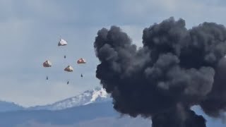 Spectators recount moments after mid-air collision during Mountain Home airshow