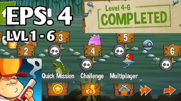 Swamp attack | Episode 4 level 1-6 | android walkthrough by NPGY