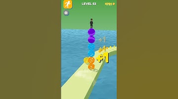 Level 53 ( Stack Rider ! All Levels Game Play Walkthrough For Android And iOS )