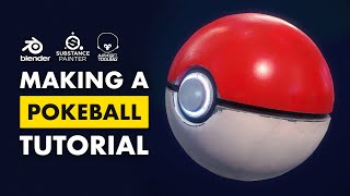 Making a Pokeball for Games | Full Tutorial screenshot 4