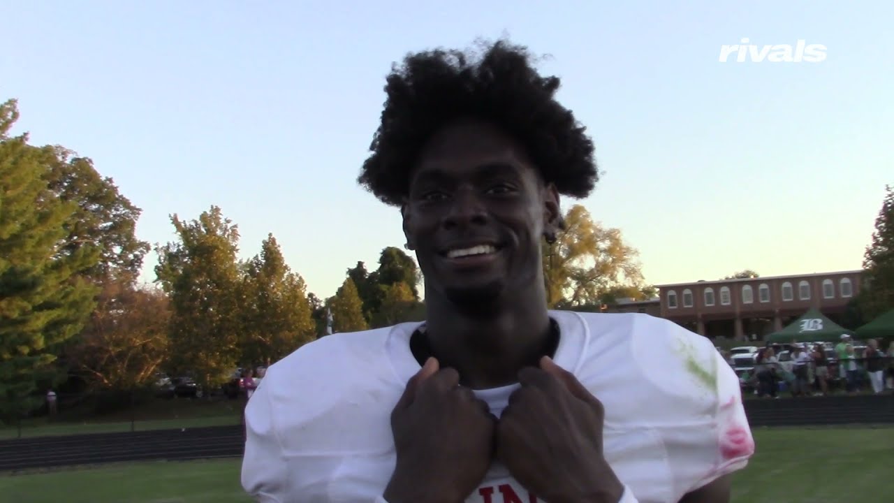 Video: 4-star WR Andre Greene Jr. previews UNC visit for Duke game