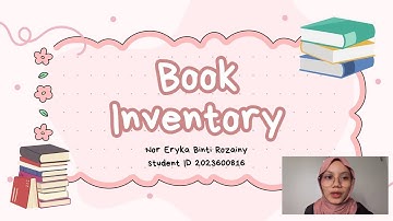 CSC508 ASSIGNMENT 1-BOOK INVENTORY APPLICATION