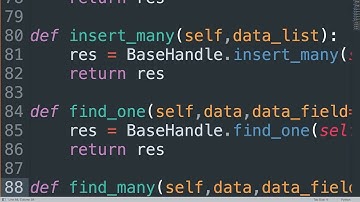 Python封装Mongo DB数据库#mongodb