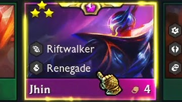 S8.5 JHIN 3 Star ⭐⭐⭐ ft. 7 Renegade