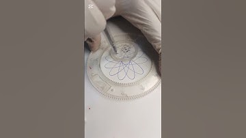 6. Most satisfying Spirograph . Perfect geometry Spirograph art in seconds! 🤯🌀 #geometry #artshor