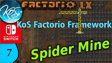 KoS Factorio Framework 7 - TRAINING TO THE IRON MINE - Tips & Tricks, Let