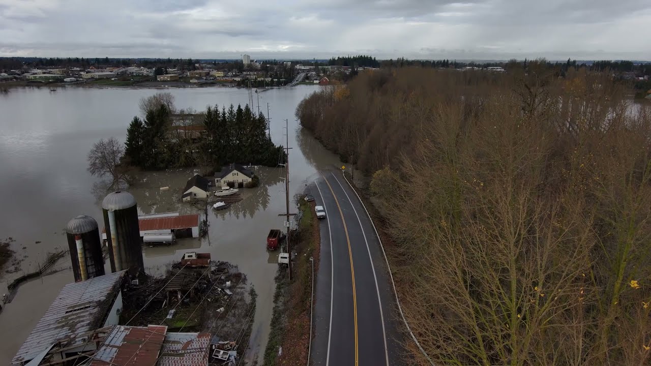 Nooksack River flooding 11 29 2021