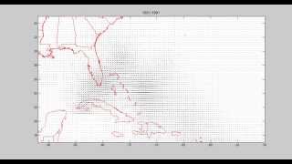 Hurricane Trajectory Vector Field