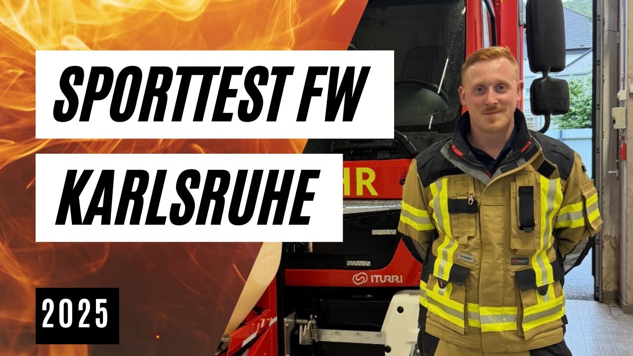 Feuerwehr Karlsruhe - Ein exotischer Sporttest