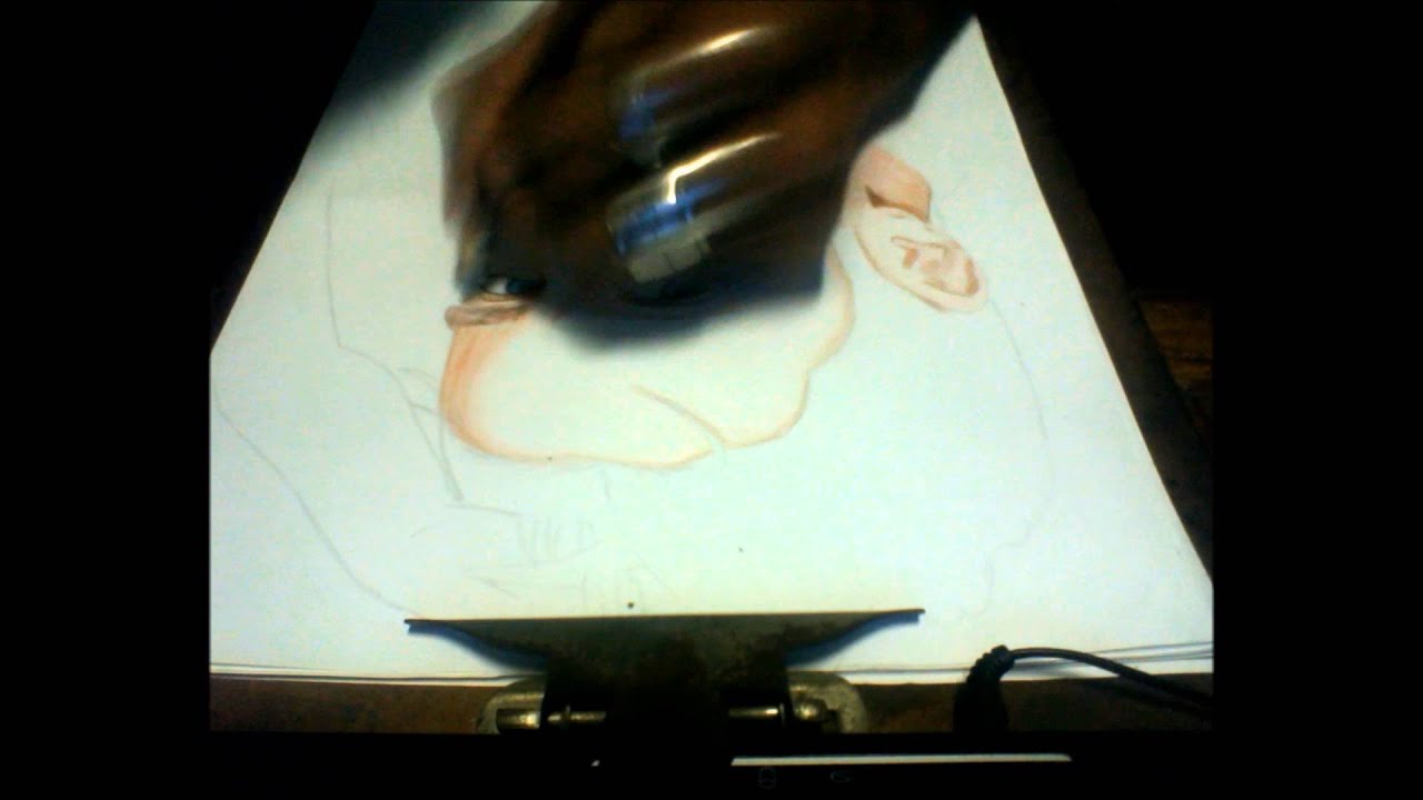 DRAWING TIMELAPSE prt 1   DANIEL RADCLIFFE PORTRAIT