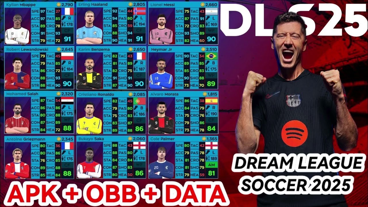 DLS 19 MOD DLS 25 | DLS 25 APK OBB DATA OFFLINE FOR ANDROID & IOS