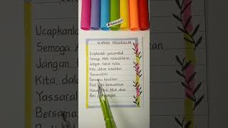 Download Lagu UCAPKANLAH YASSARALLAH #reels #belajar MP3