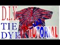 DIY Tie Dye Spider Shirt [Long Tutorial] #51