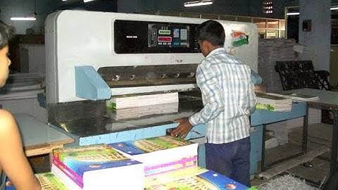 Semi automatic notebook making machine price in india, M-08360540277