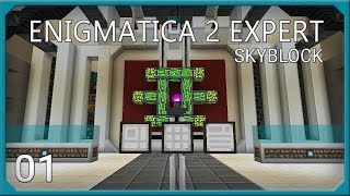 Enigmatica 2 Expert Skyblock EP1