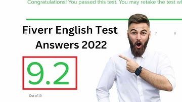 Fiverr English Test Answers 2023 | Fiverr Skill Test Answers 2023