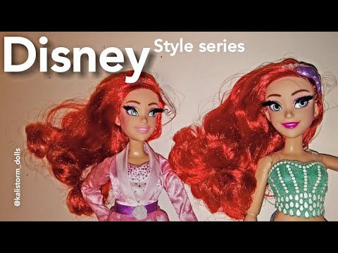 Disney Style Series by Hasbro | Unboxing & Review of 2 Ariel Dolls